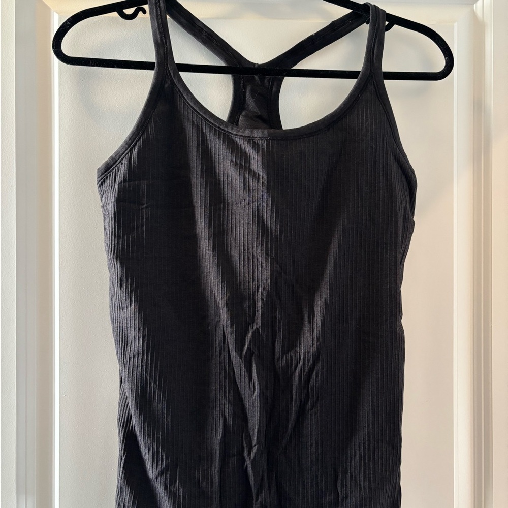 lululemon athletica Black Tank Top